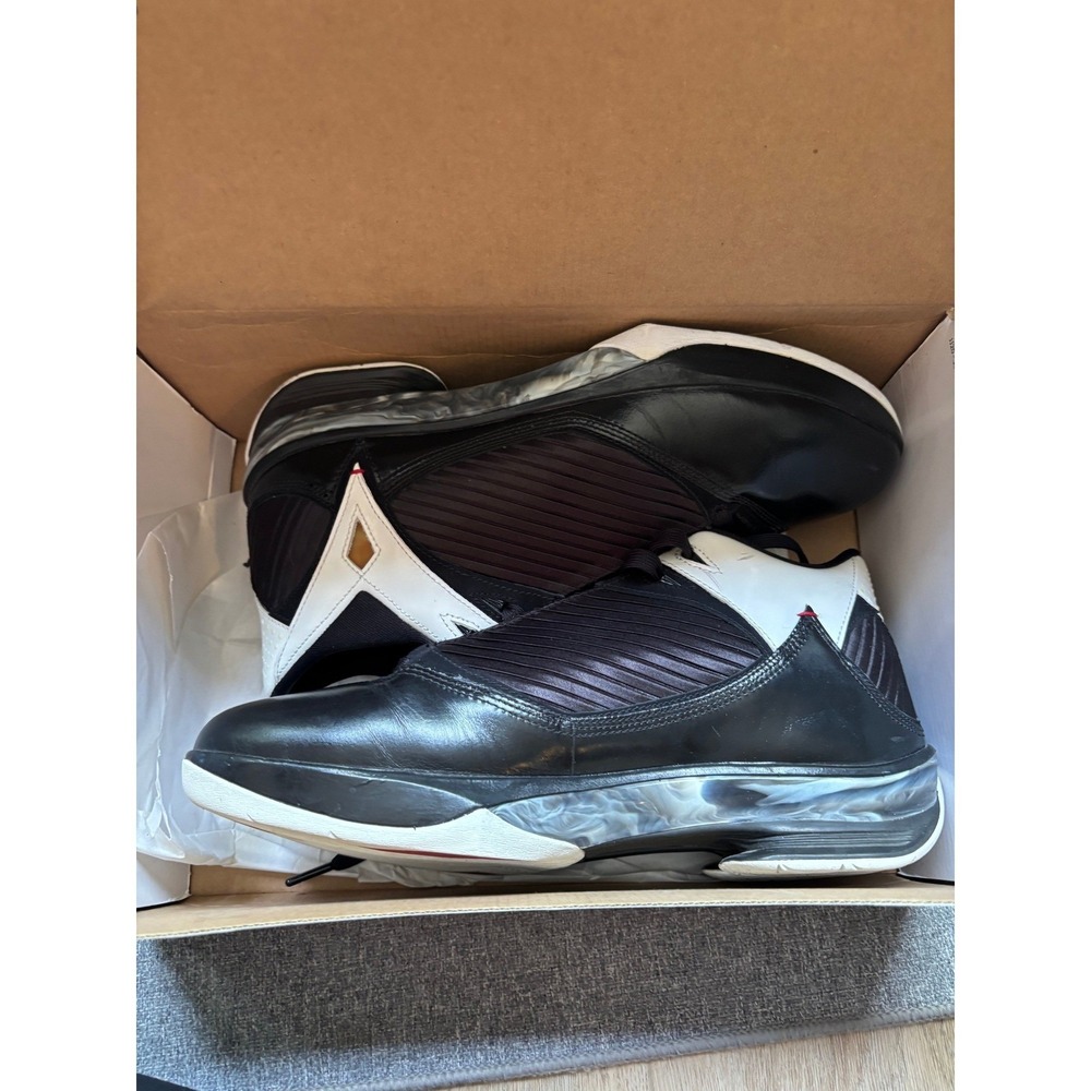 Air Jordan 2009 OG 2K9 Black White Tuxedo Vintage Mens Sneakers 343084-062 Sz 12